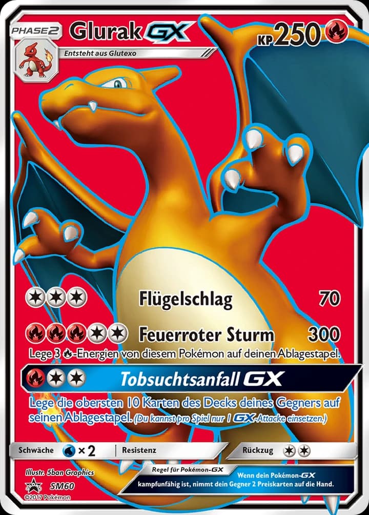 Glurak-GX (SM60)