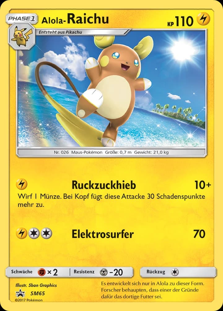 Alola-Raichu (SM65)