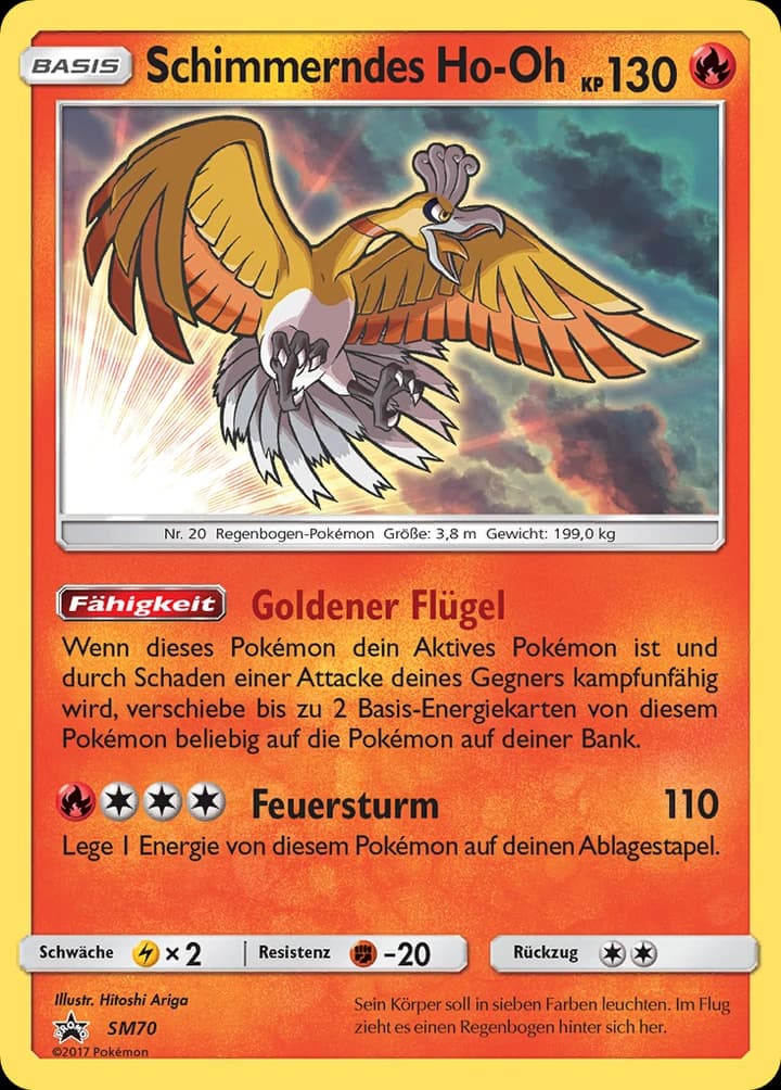 Schimmerndes Ho-Oh (SM70)