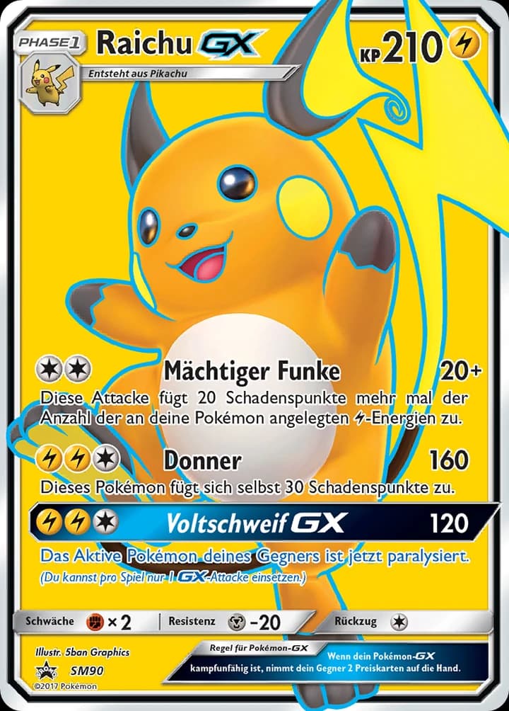 Raichu-GX (SM90)
