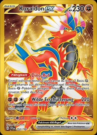 Koraidon ex (254)