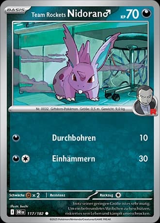 Team Rocket's Nidoran♂ (117)