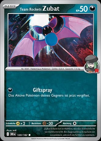 Team Rocket's Zubat (120)