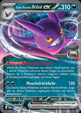Team Rocket's Iksbat ex (122)