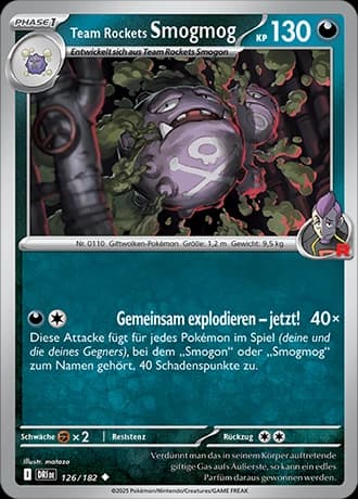 Team Rocket's Smogmog (126)