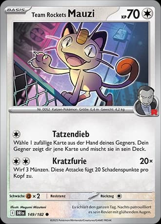 Team Rocket's Mauzi (149)