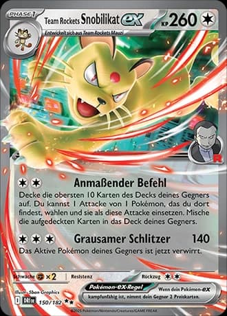 Team Rocket's Snobilikat ex (150)