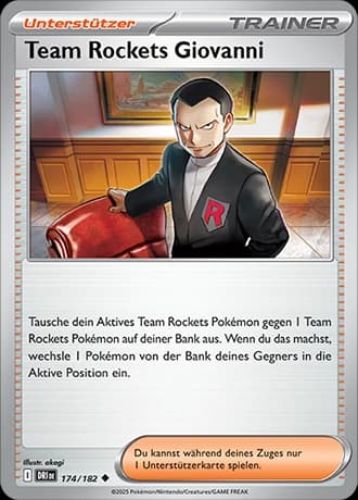 Team Rockets Giovanni (174)