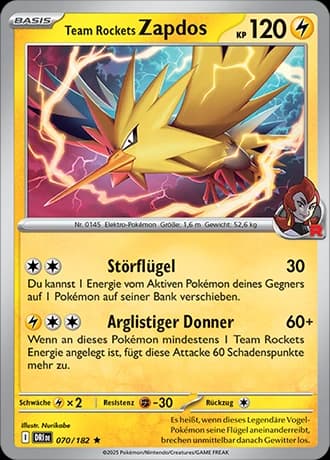 Team Rocket's Zapdos (70)