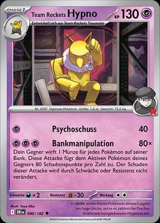 Team Rocket's Hypno (80)