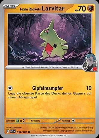Team Rocket's Larvitar (94)