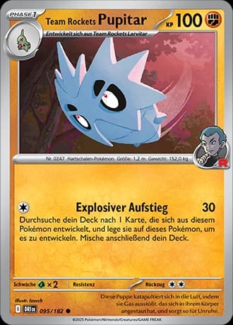 Team Rocket's Pupitar (95)