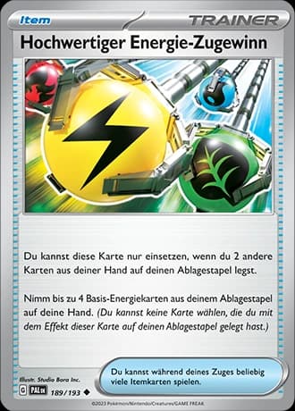 Hochwertiger Energie-Zugewinn (189)