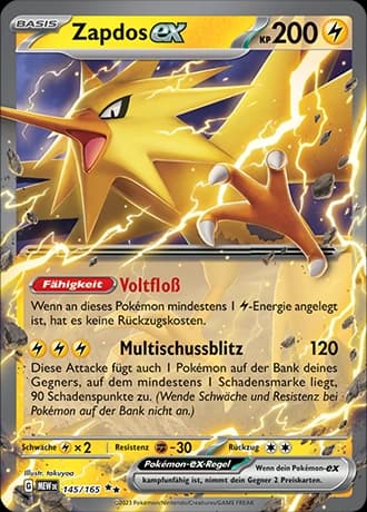 Zapdos ex (145)