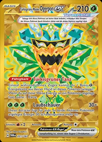 Teal Mask Ogerpon ex (221)