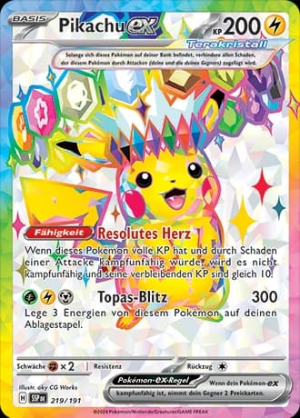 Pikachu ex (219)
