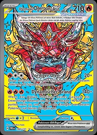 Hearthflame Mask Ogerpon ex (148)