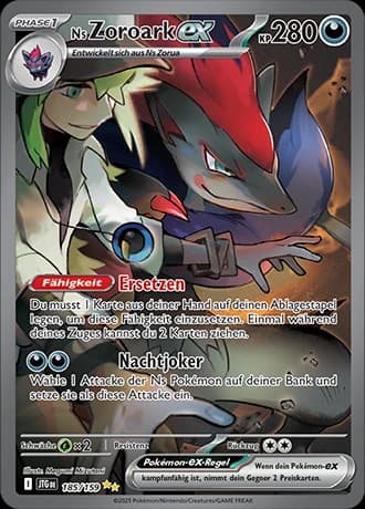 N's Zoroark ex (185)