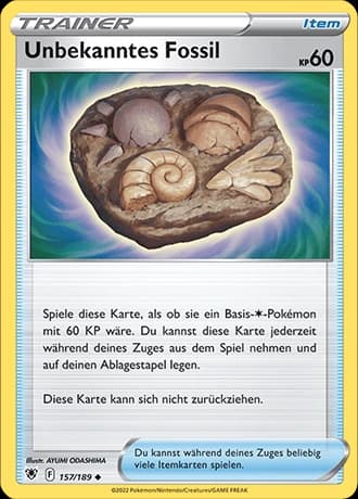 Unbekanntes Fossil (157)