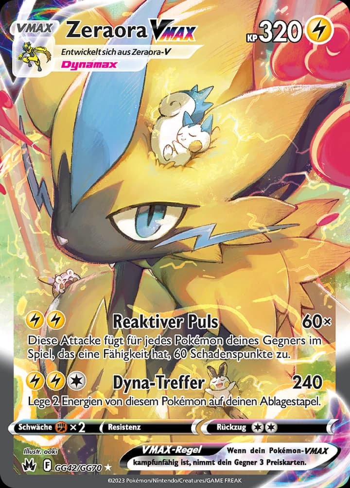Zeraora VMAX (GG42)