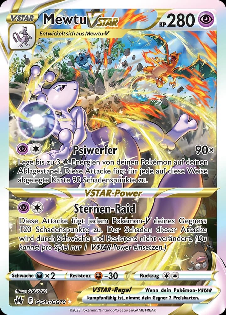 Mewtu VSTAR (GG44)