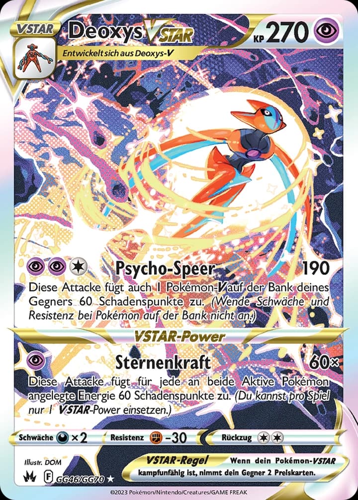 Deoxys VSTAR (GG46)