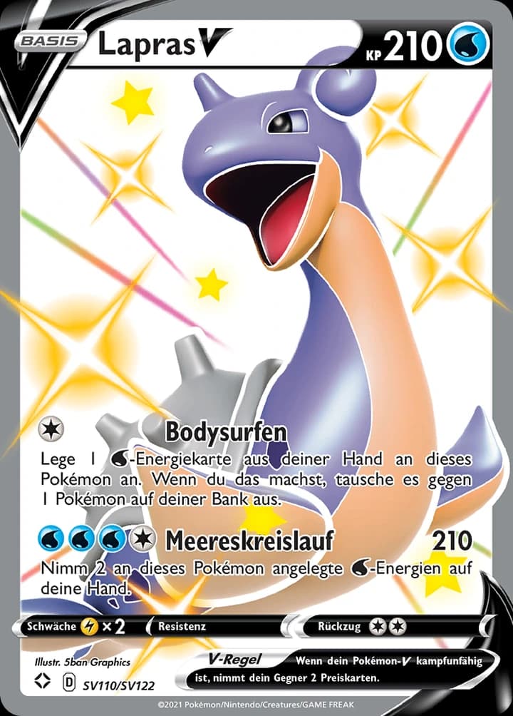 Lapras V (SV110)