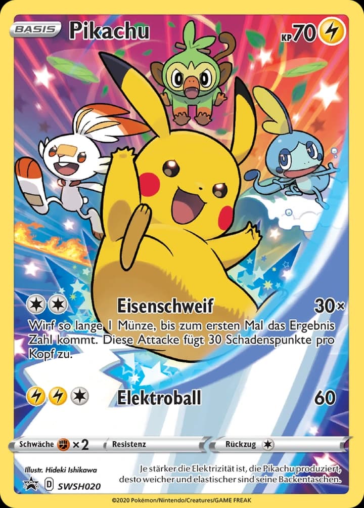 Pikachu (SWSH020)