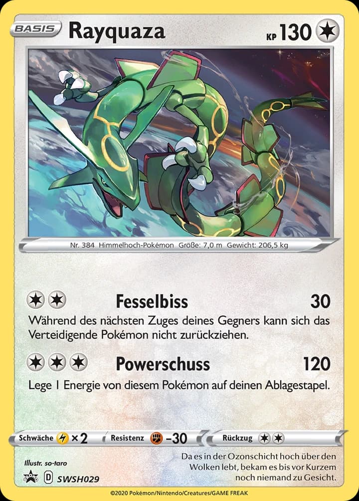 Rayquaza (SWSH029)