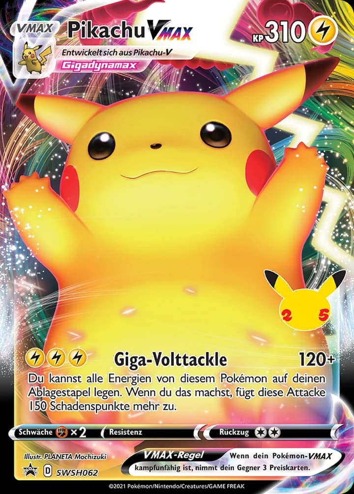 Pikachu VMAX (SWSH062)