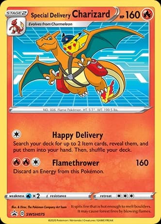Special Delivery Charizard (SWSH075)