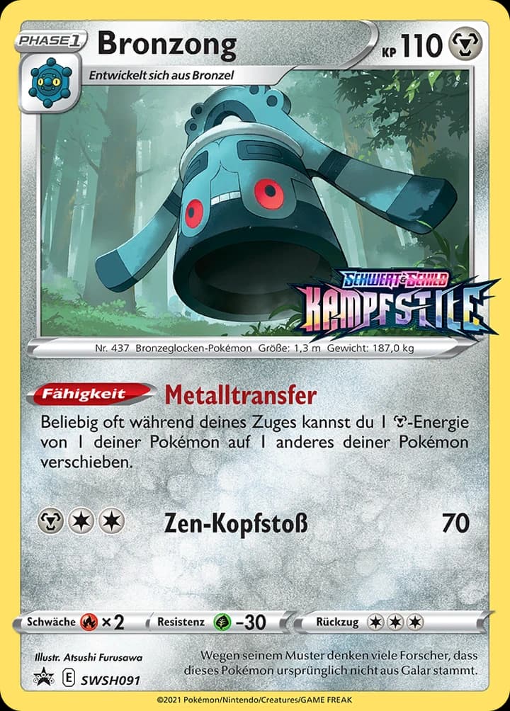 Bronzong (SWSH091)