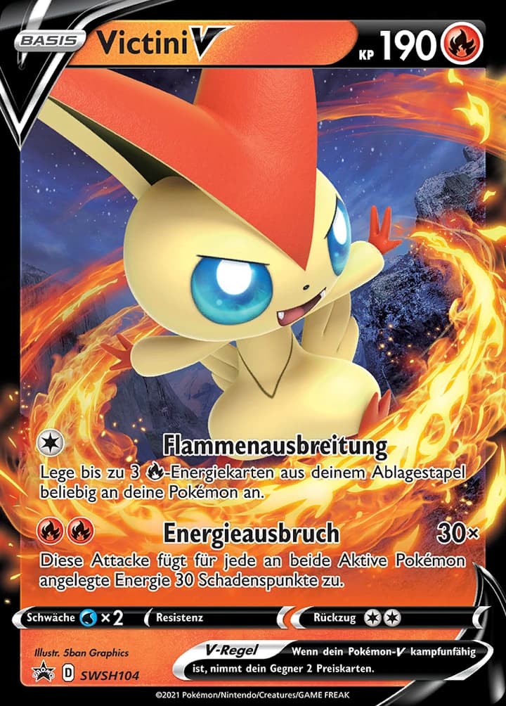 Victini V (SWSH104)