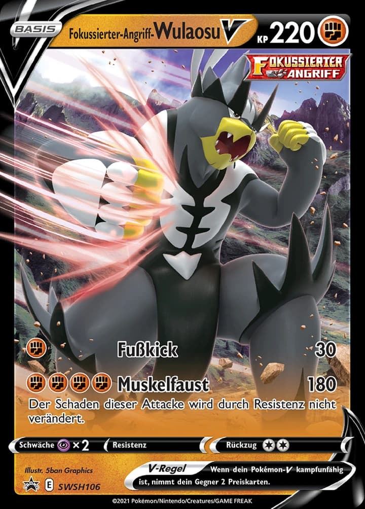 Single Strike Wulaosu V (SWSH106)