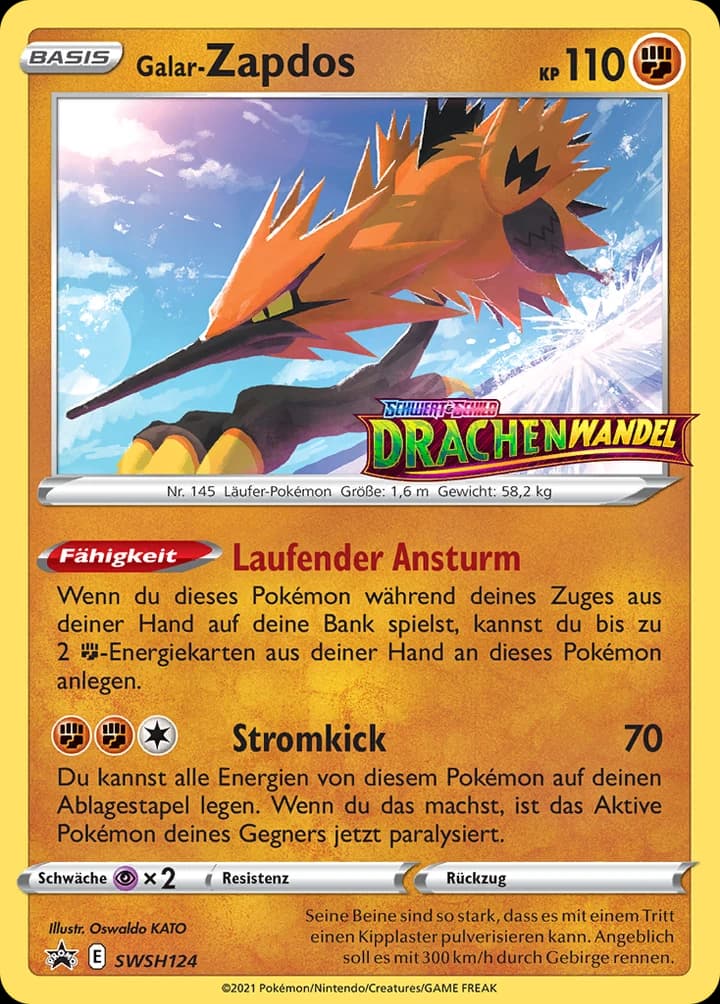 Galar-Zapdos (SWSH124)