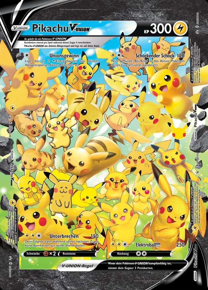Pikachu V-UNION (SWSH139)