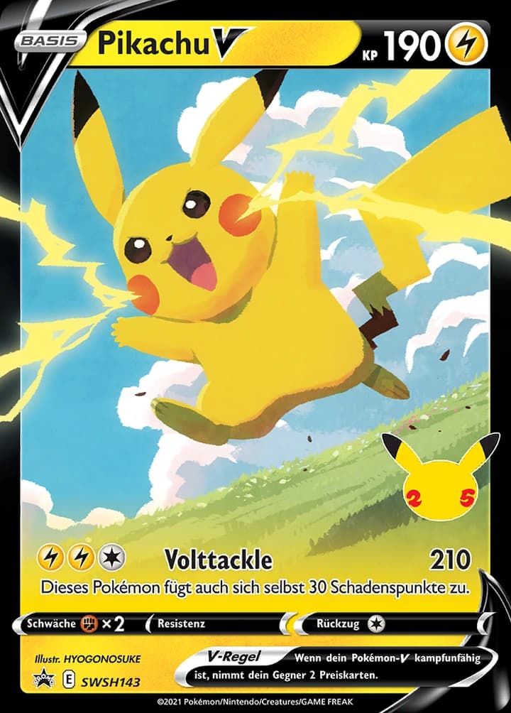 Pikachu V (SWSH143)