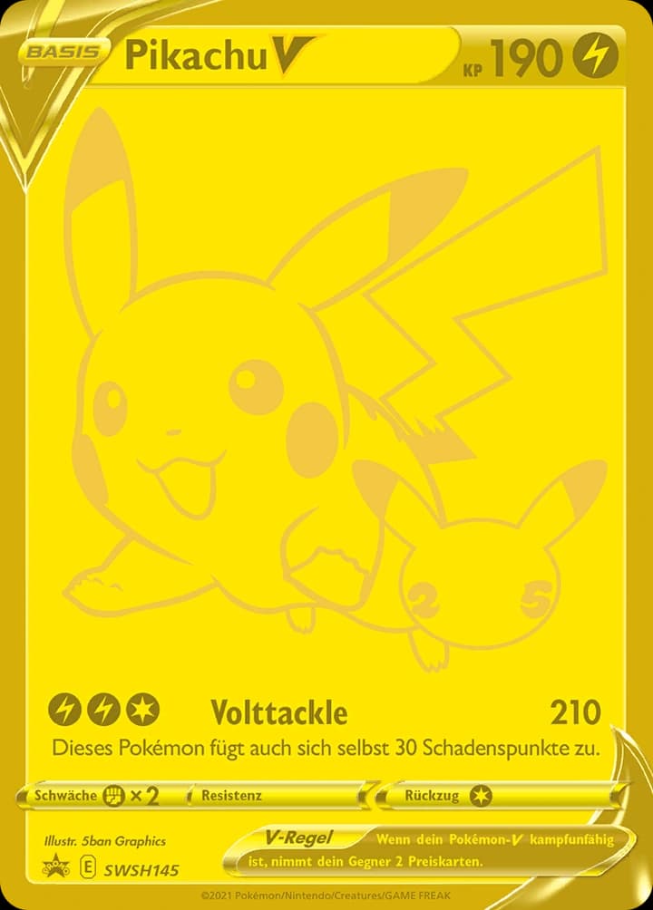 Pikachu V (SWSH145)