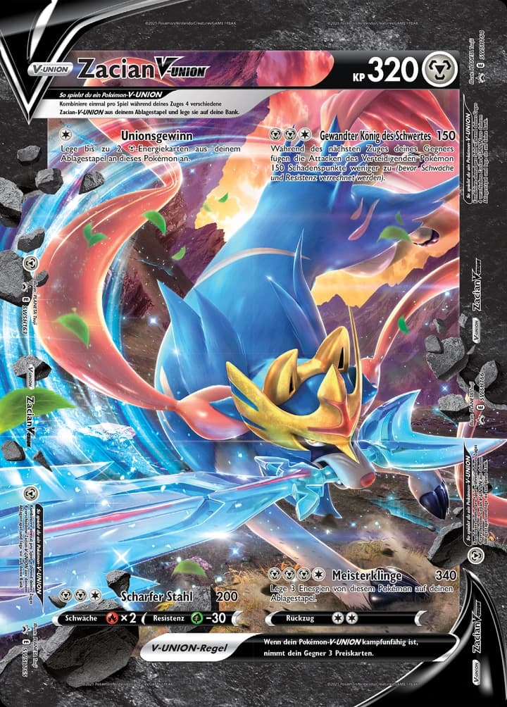 Zacian V-UNION (SWSH163)