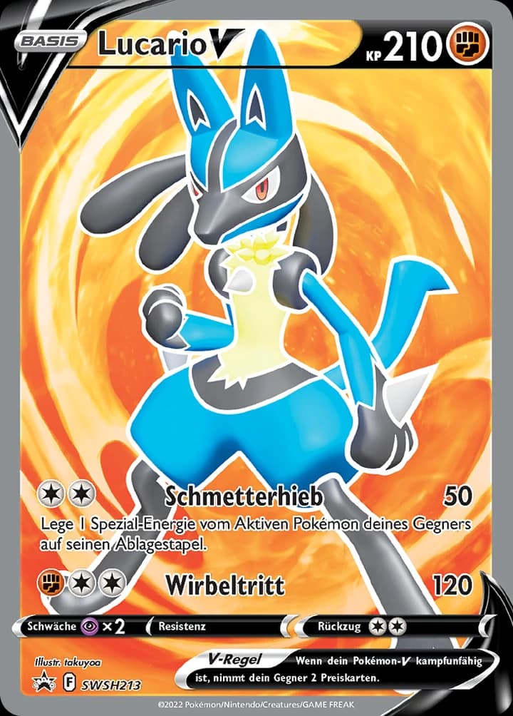 Lucario V (SWSH213)