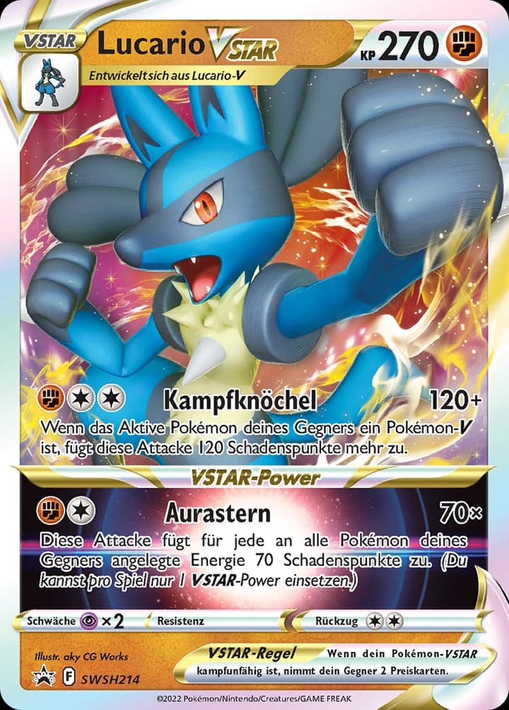 Lucario VSTAR (SWSH214)