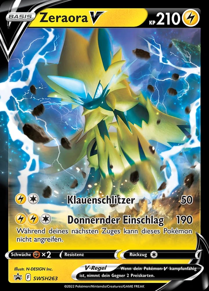 Zeraora V (SWSH263)