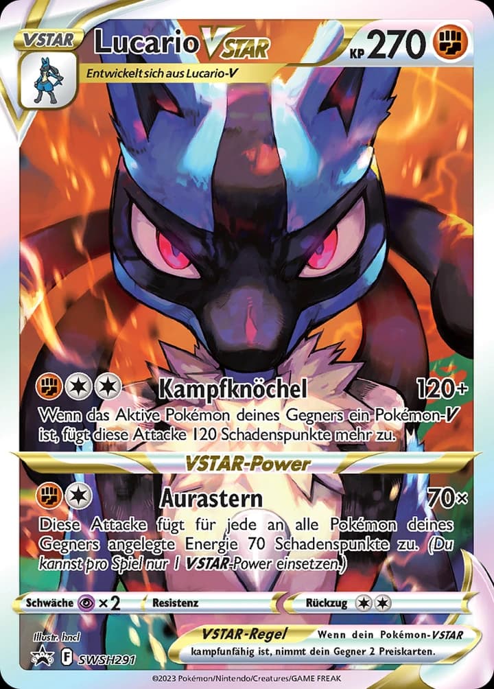 Lucario VSTAR (SWSH291)