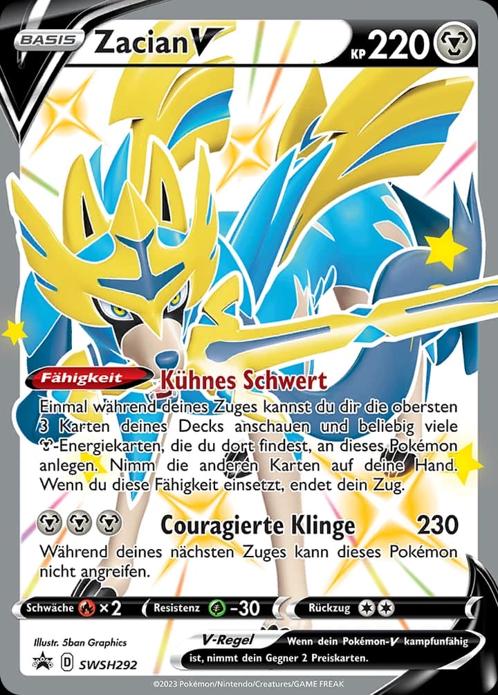 Zacian V (SWSH292)