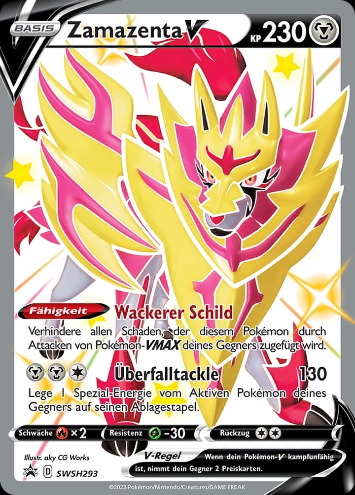 Zamazenta V (SWSH293)
