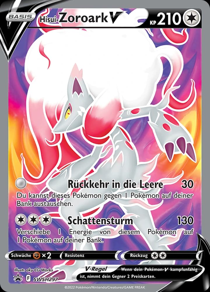 Hisui-Zoroark V (SWSH297)
