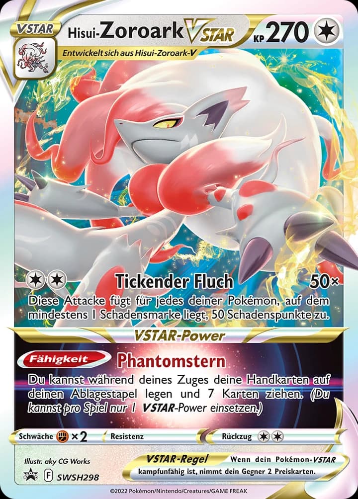 Hisui-Zoroark VSTAR (SWSH298)