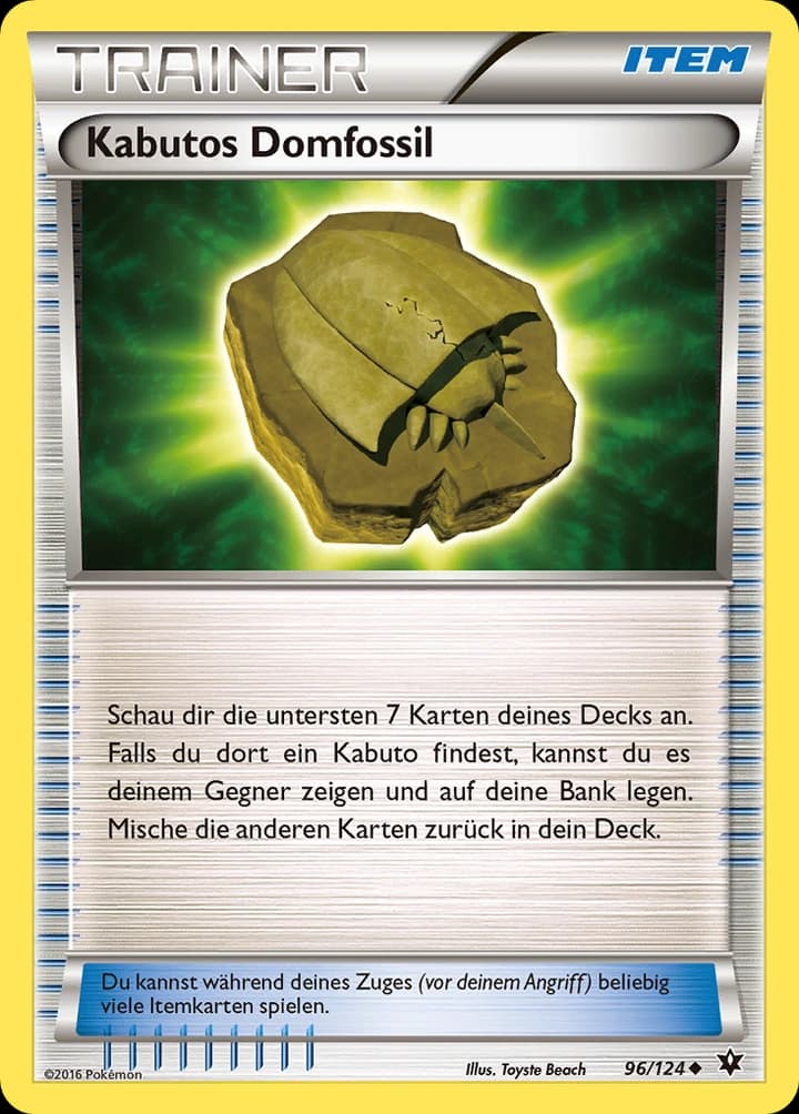 Kabutos Domfossil (96)