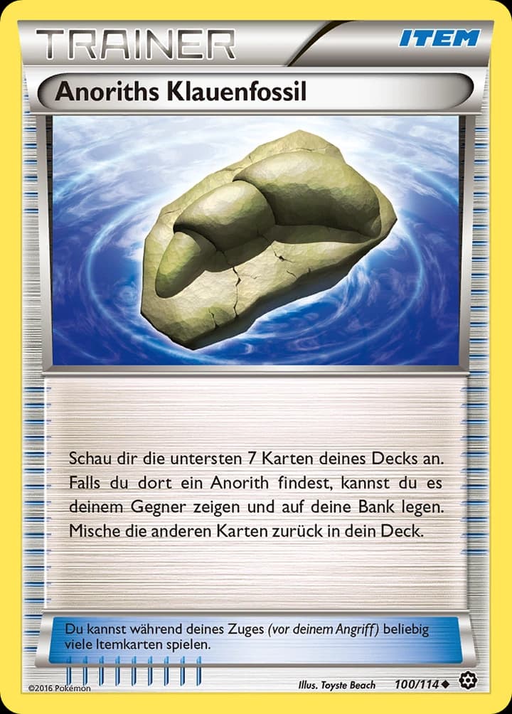 Anoriths Klauenfossil (100)
