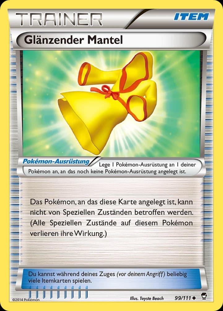 Glänzender Mantel (99)